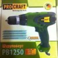 Шуруповерт сетевой ProCraft PB-1250/2