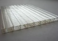 Поликарбонат сотовый прозрачный (лист 2,1х6 м,толщина 3 мм,плотность 400 г/м2)